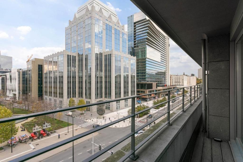 Apartment In Heart Of Brussel City With Balcony View Bruxelas Exterior foto